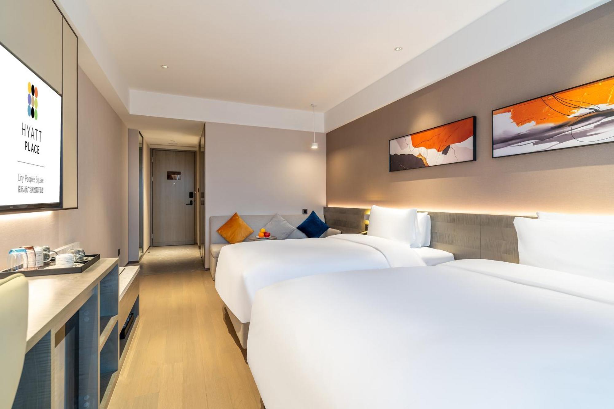 Hyatt Place Linyi People Square Екстер'єр фото