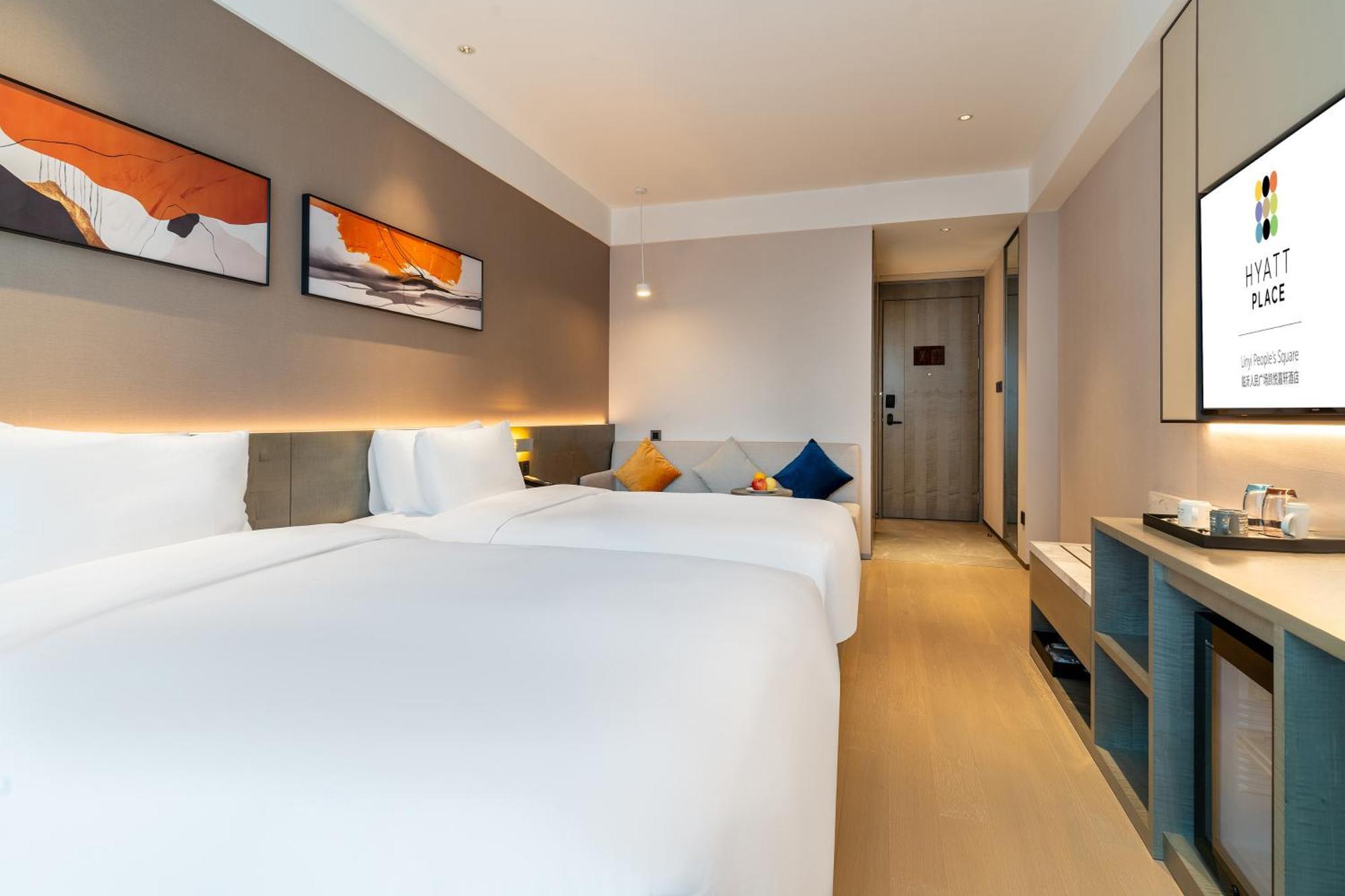 Hyatt Place Linyi People Square Екстер'єр фото
