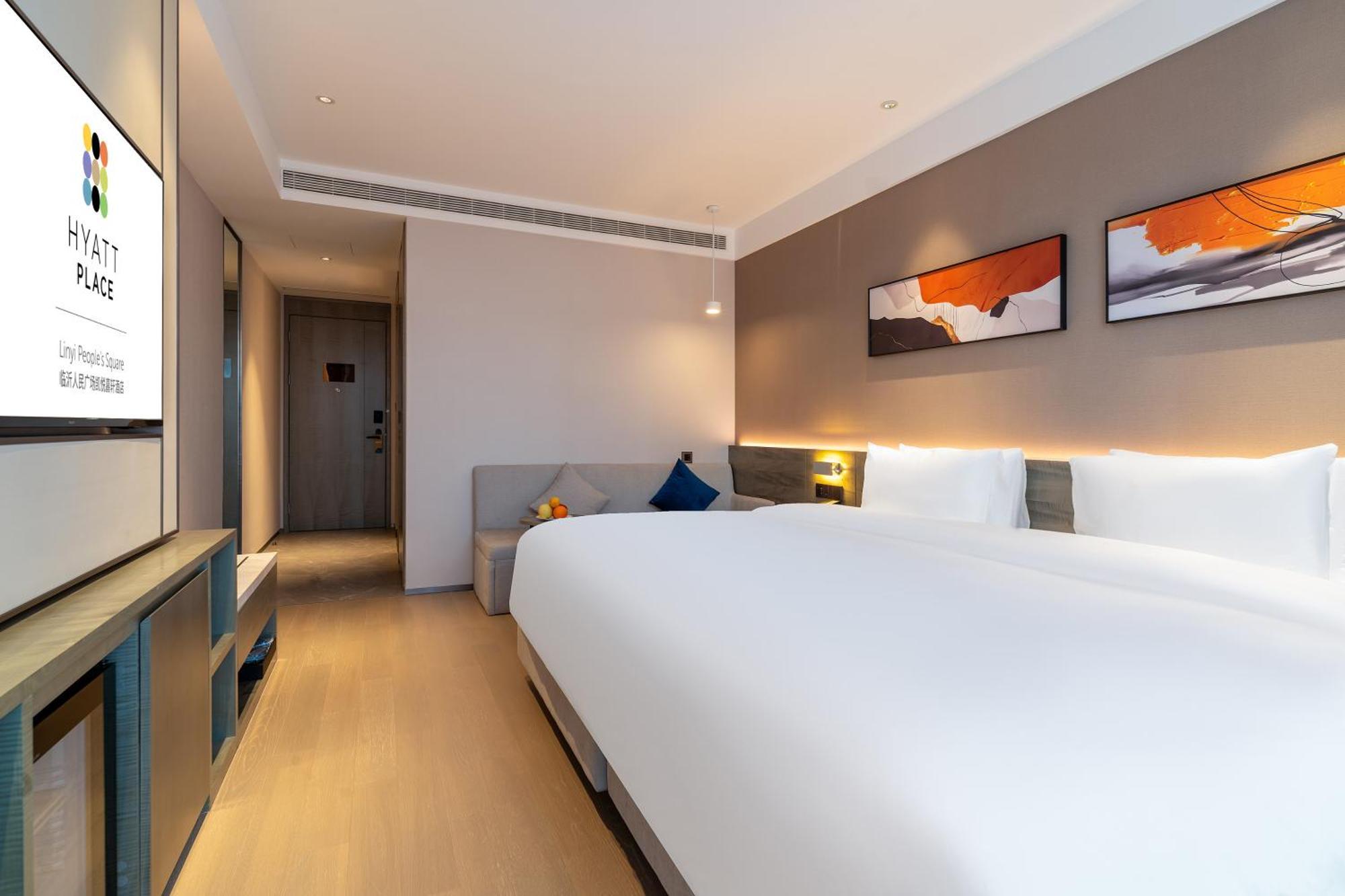 Hyatt Place Linyi People Square Екстер'єр фото